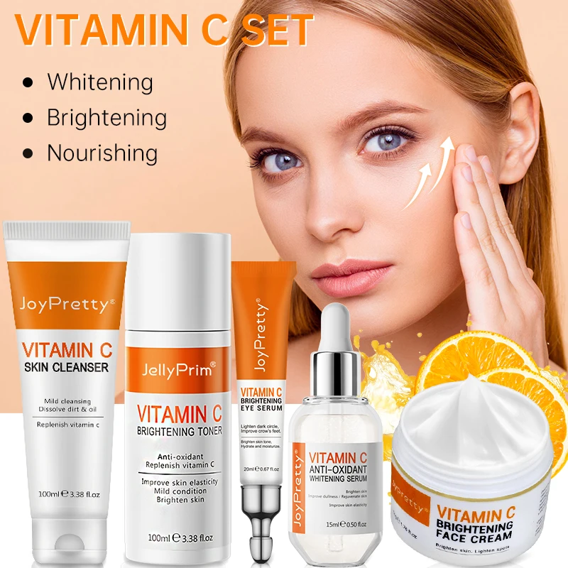 JoyprettyVitaminCWhiteningHautpflegesetGlutathionGesichts