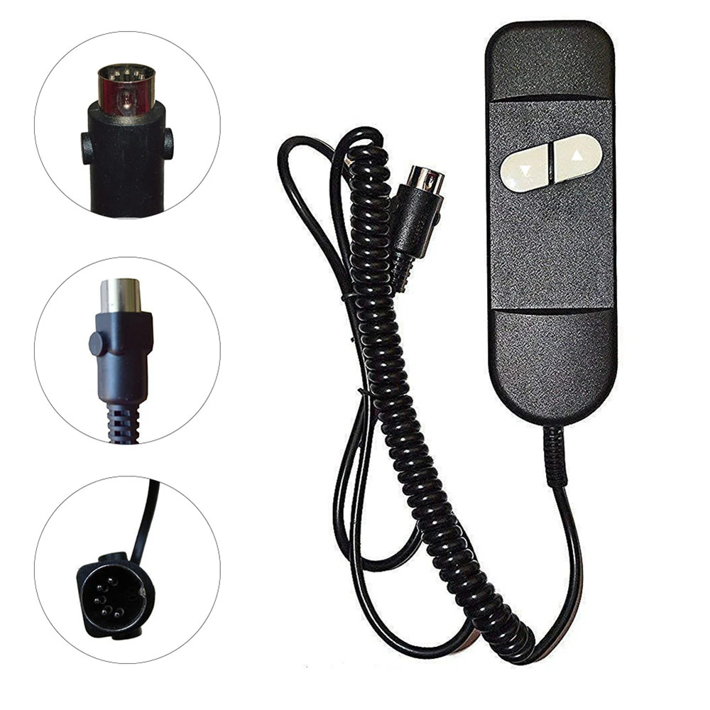 Multifunctional Practical Lift Chair Connector Power Recline Mobility 5 Pin Hand Controller For Sofa Push Button Remote Down