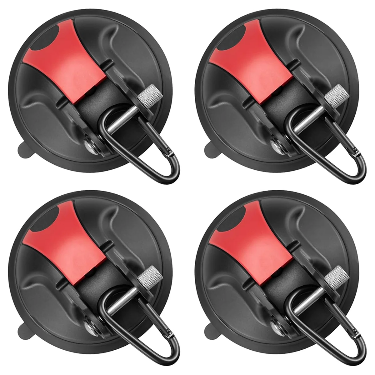 4PCS Heavy-Duty Suction Cup Hooks 1