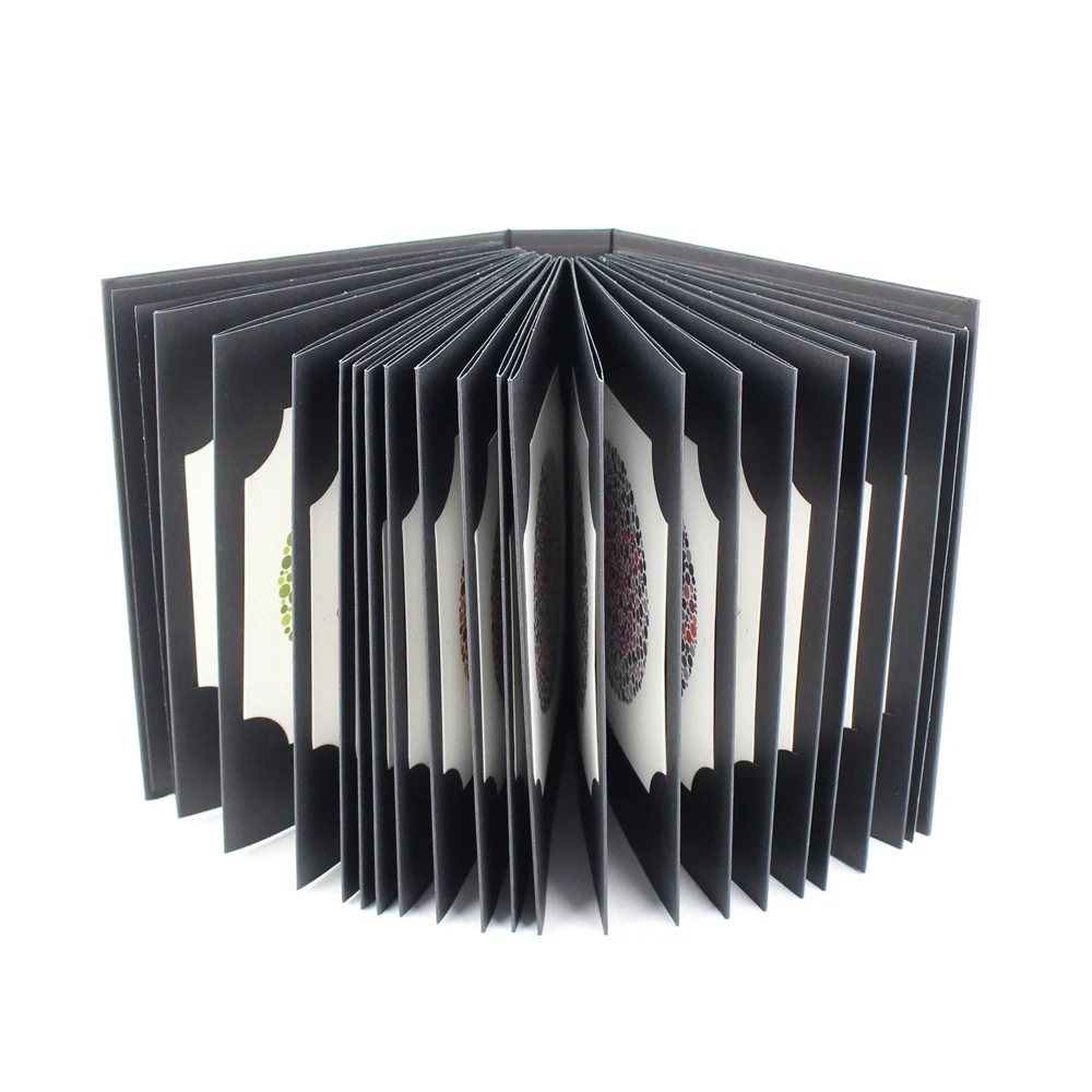 Ishihara Book Color Blindness Test Colour Dificiency Exam 38 Plates Ophthalmic Tool