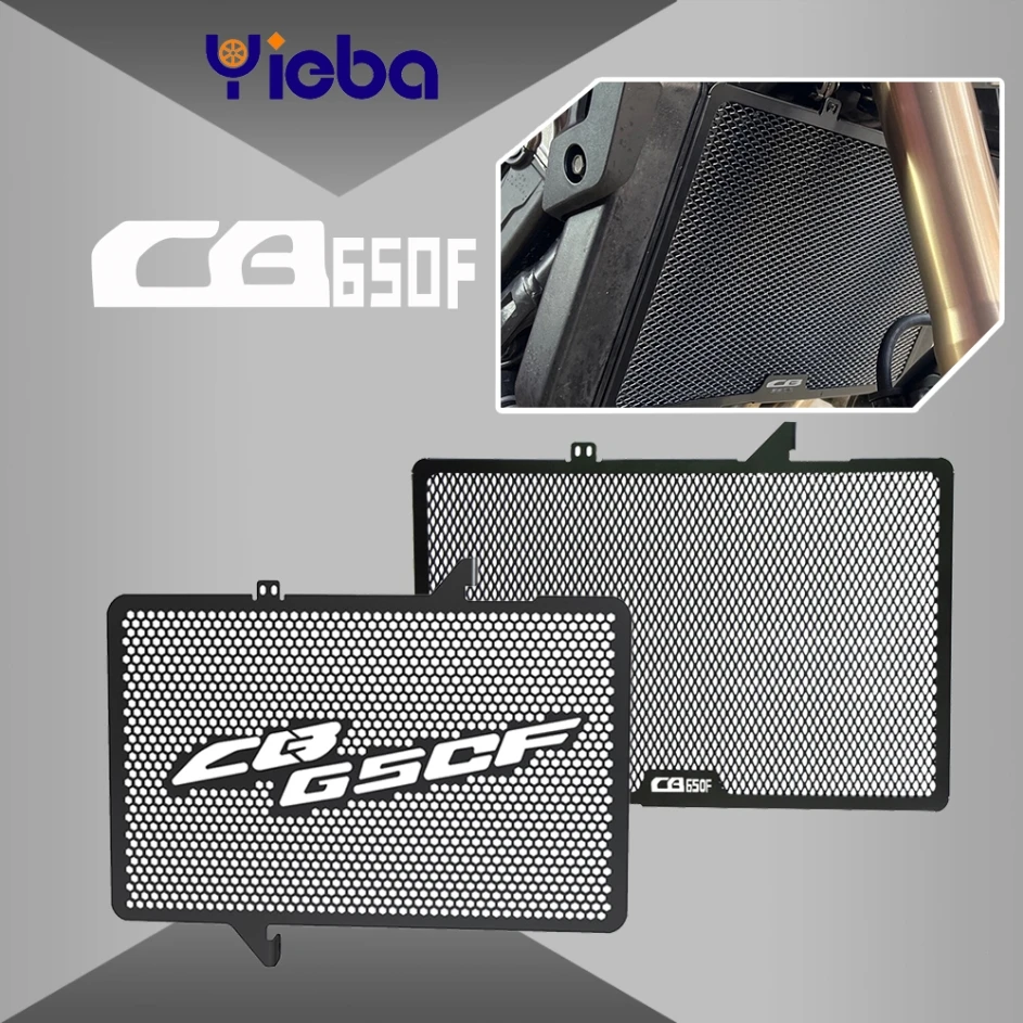 

Motorcycle 2014 2015 2016 2017 2018 2019 FOR HONDA CB 650F CB650F CB 650 F Radiator Guard Engine Cooler Grille Cover Protection