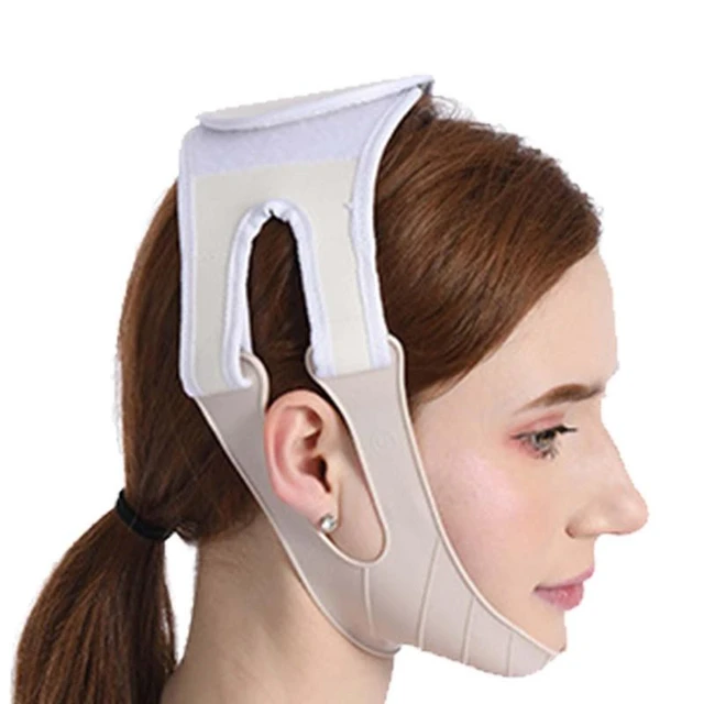 V Face Lifting Bandage High Elastic Double Chin Removal Strap For Home -  AliExpress