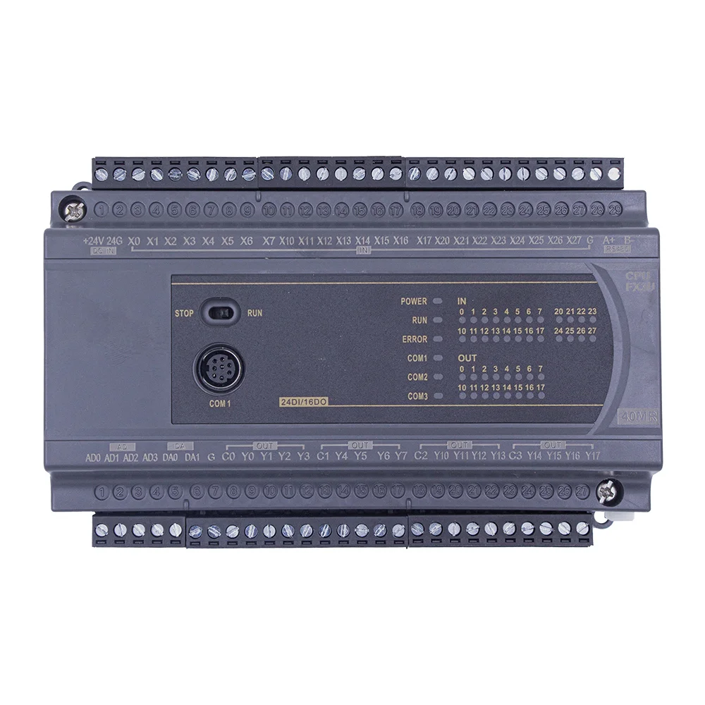 FX3U 14/20/24/32/40/60 MR/MT 4AD of 0-20mA 2DA, 0-10V Ƴα RS485 MODBUS  Ʈ 