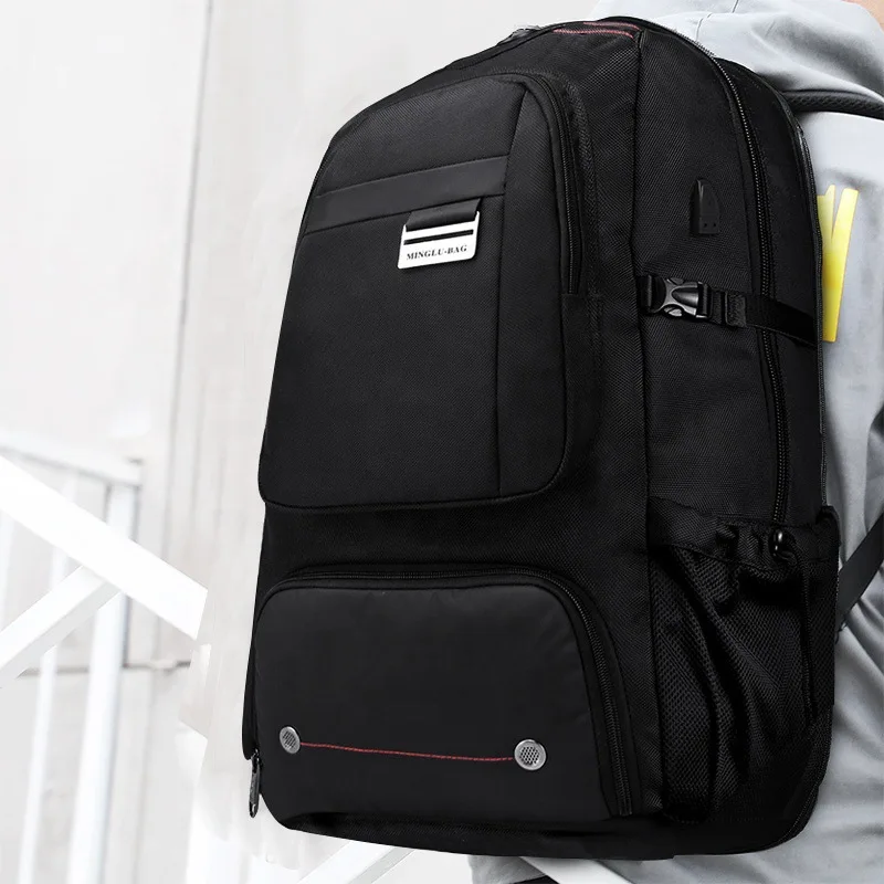 

Men's 15.6 Inch Expandable Laptop Backpack USB Charging Waterproof Notebook Backpack Travel Rucksack School Laptop Bag For Male