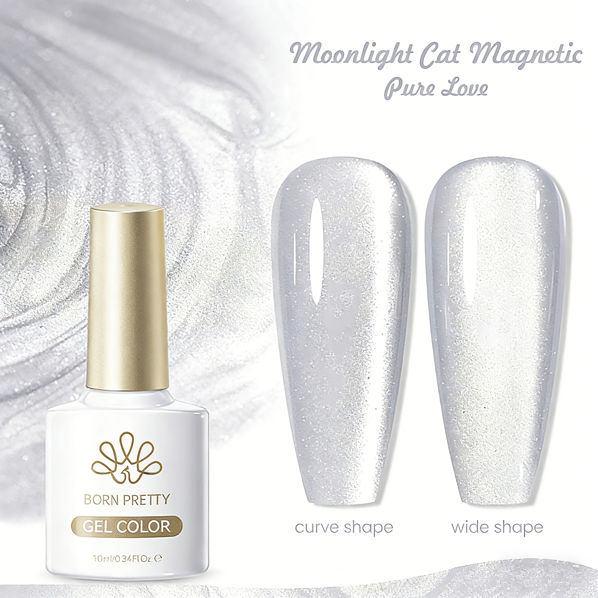 BORN PRETTY 10ml Ultra Shine Magnetic Gel Nail Polish