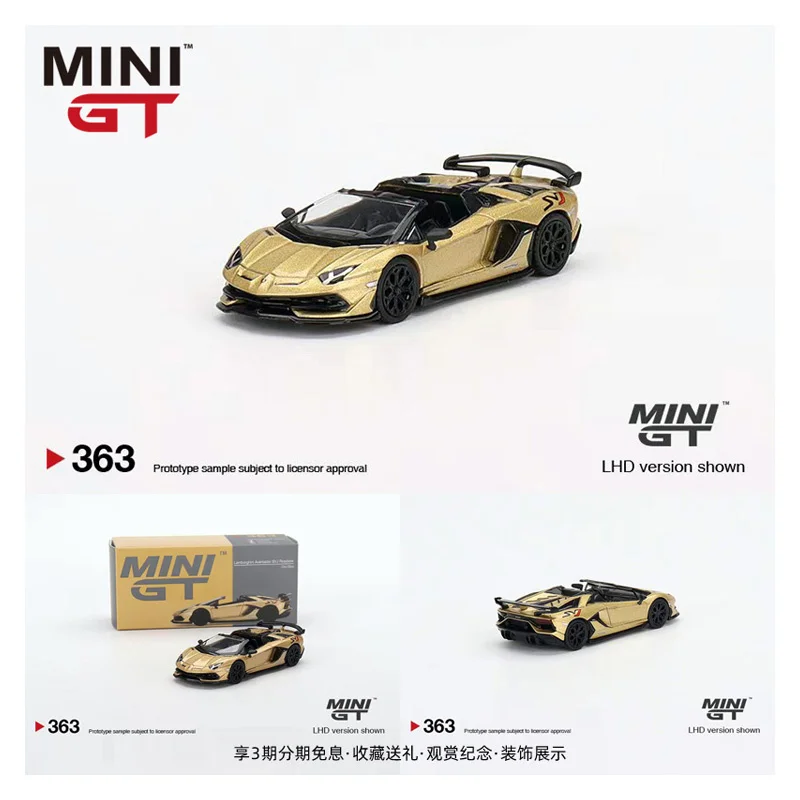 TSM MINI GT 1:64 SVJ Gold Alloy Car Model 363 # - AliExpress