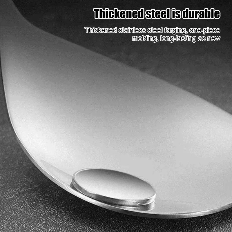 316 stainless steel household rice shovel canteen long handled rice spoon large spoon non stick stainless steel spoon