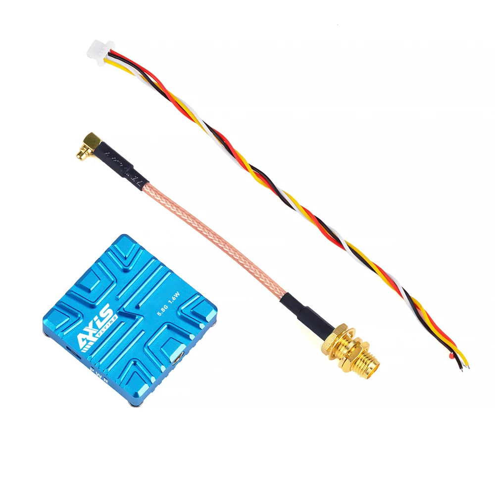 Axisflying V2 VTX 5.8G 1.6W Dissipateur CNC Longue Portée FPV