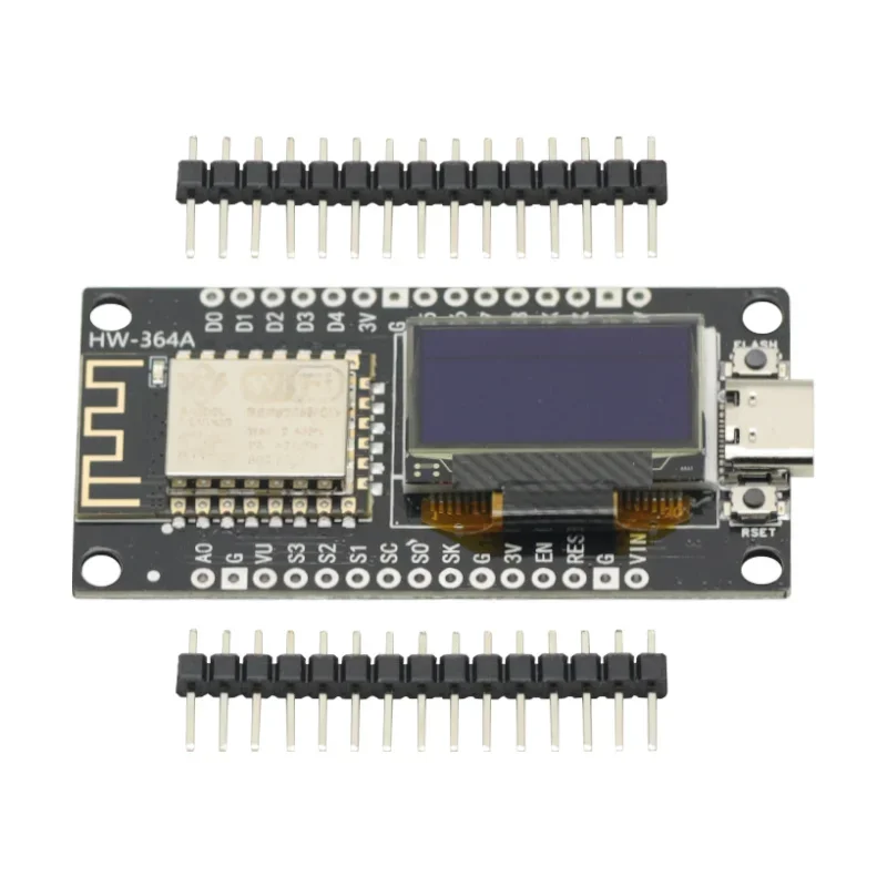 NodeMCU ESP8266 V3 Development Board With 0.96 Inch OLED Display CH340 ...