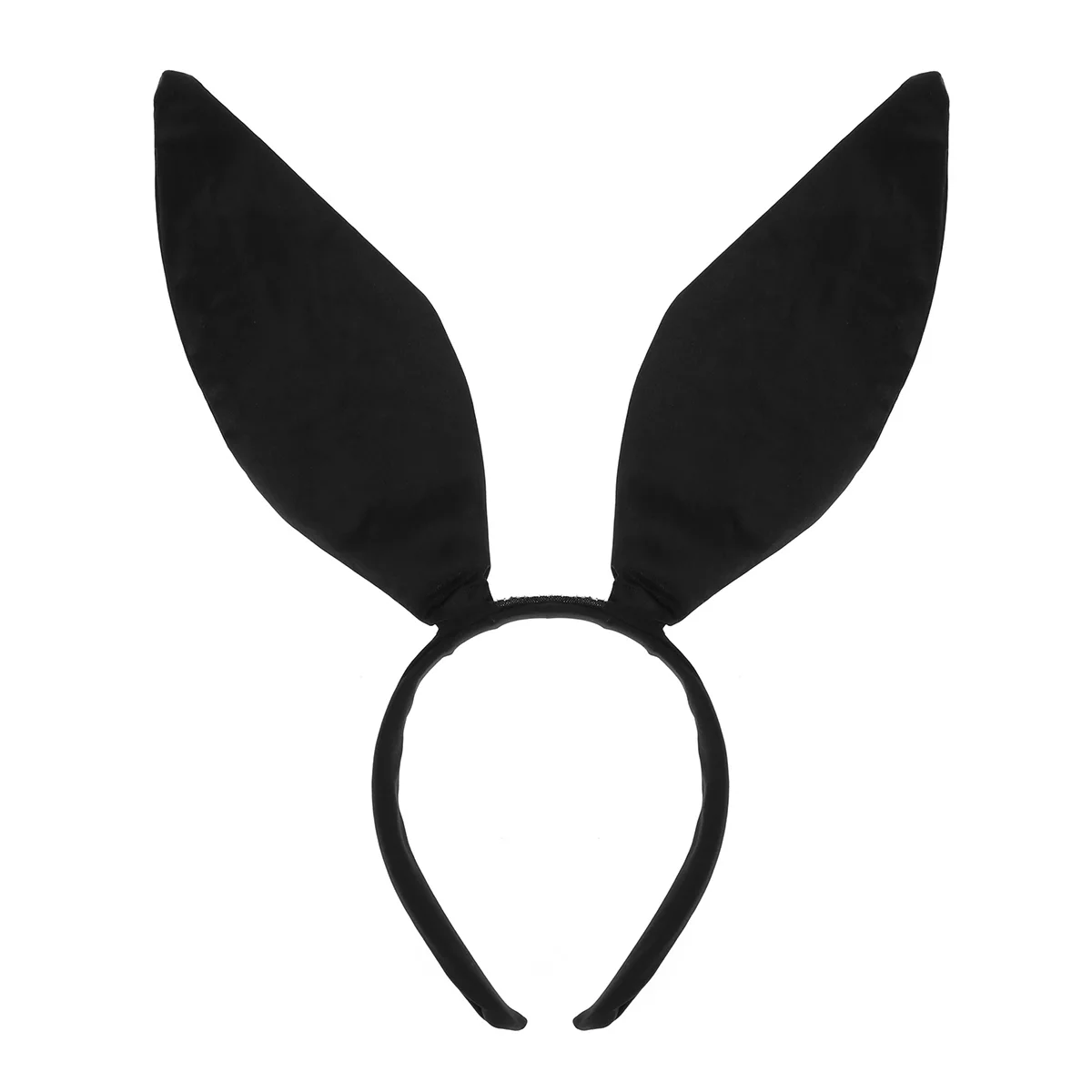 Rabbit Ear Headband Easter Halloween Sweet Bunny Ears Headband Black Rabbit Ear Hair Band Cosplay Props Costume Theme Party