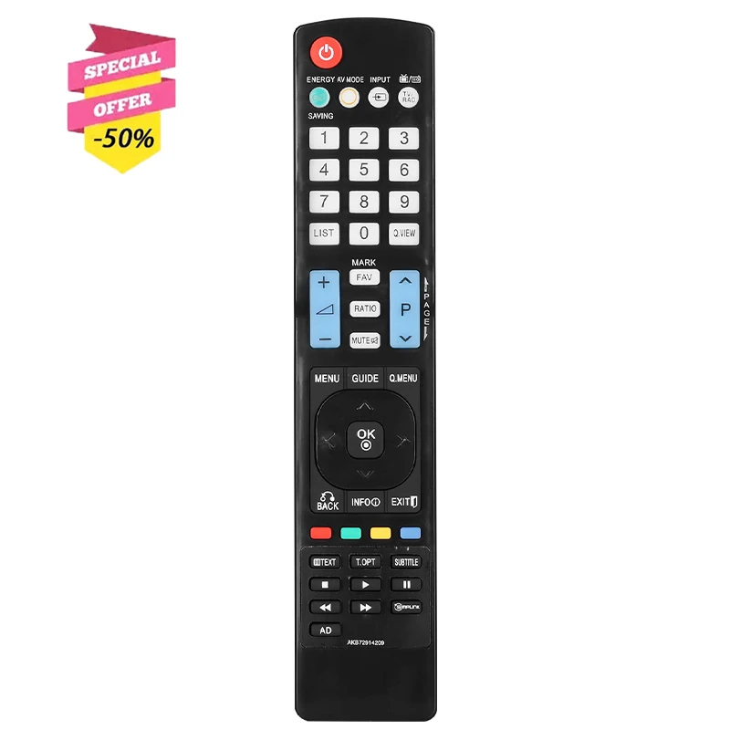 

AKB72914209 Remote Control For LG Smart TV 32LD420 32LD450 32LD550 37LD450 42LD420 42LD450 42LD520 42LD550 42LD630 46LD550