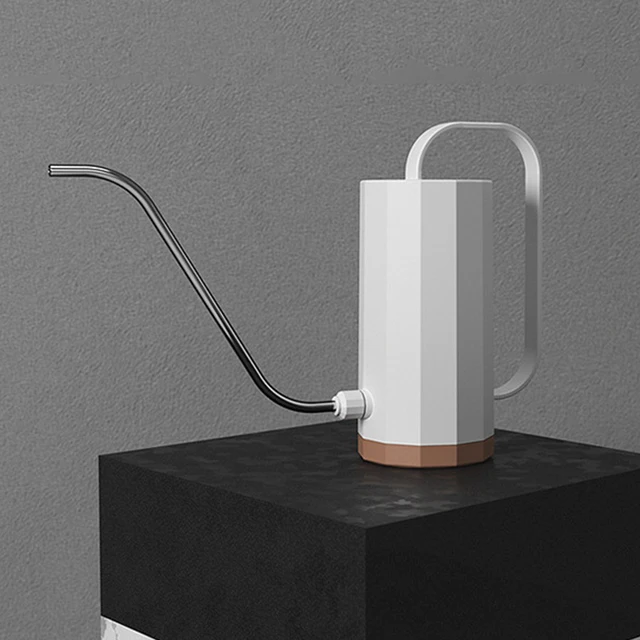 1000 Ml Ívelt Száj Öntözés Rozsdamentes Acél Szájvirágok Can Háztartás Többfunkció A Bonsai Zamatos Számára - Image 2