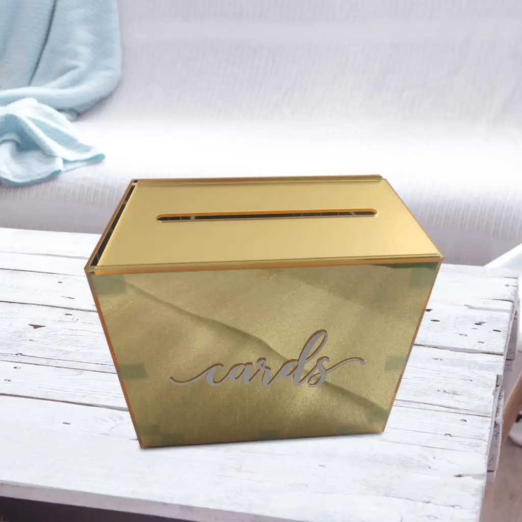 Caja de tarjeta acrílica grande para Baby Shower, boda, recepción,  aniversario, ducha - AliExpress, image size:1024x1024