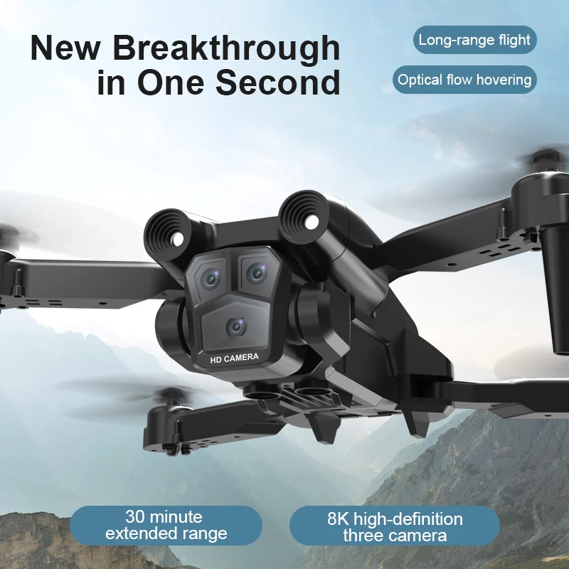 KBDFA M4 RC 드론, 전문 듀얼 HD 카메라, 항공 사진, FPV 헬리콥터, 장애물 회피 접이식 RC 쿼드콥터 장난감