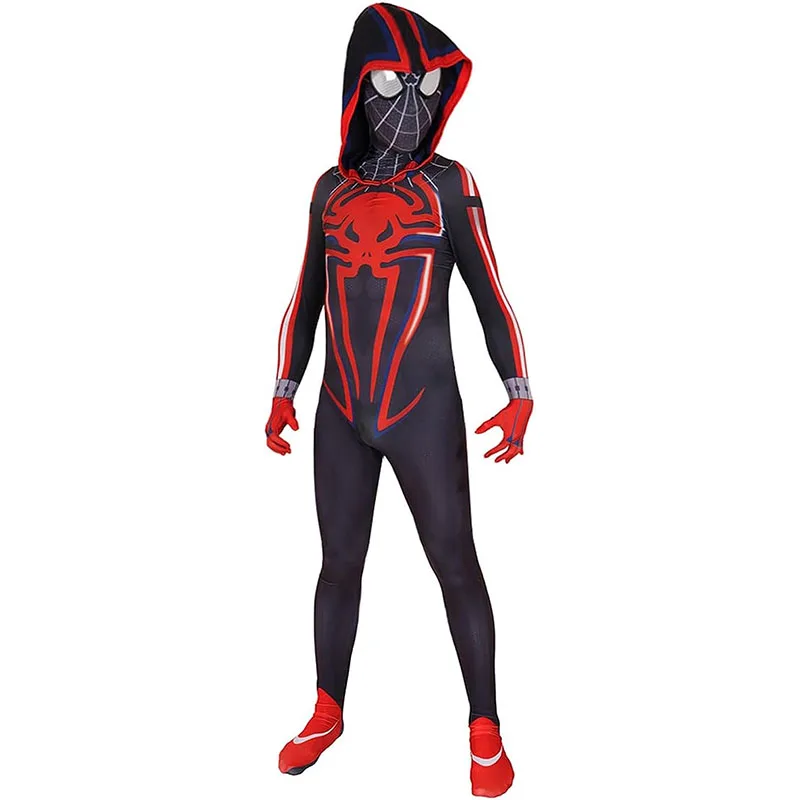 Cosplay Costume Game Spiderman Costume Miles Morales 2099 Spider Man Zenti Bodysuit Jumpsuit Halloween for Adult Kids role playing costume cosplay costumes cosplay costume