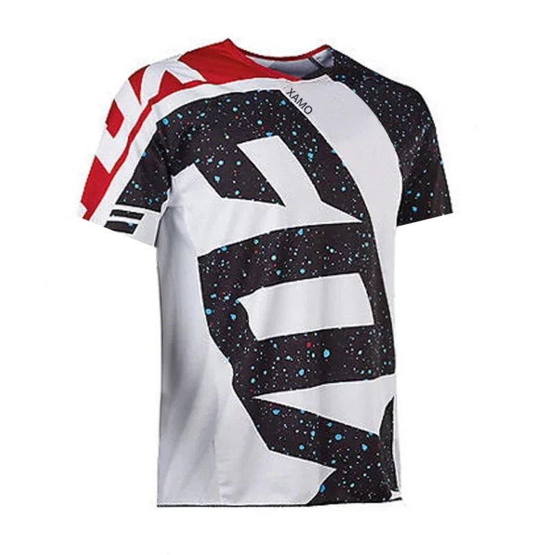 

Мужская горнолыжная майка xamo fox, рубашка для горного велосипеда, футболка для езды на мотоцикле по бездорожью, спортивная одежда для езды на мотоцикле, гоночный велосипед, 2021