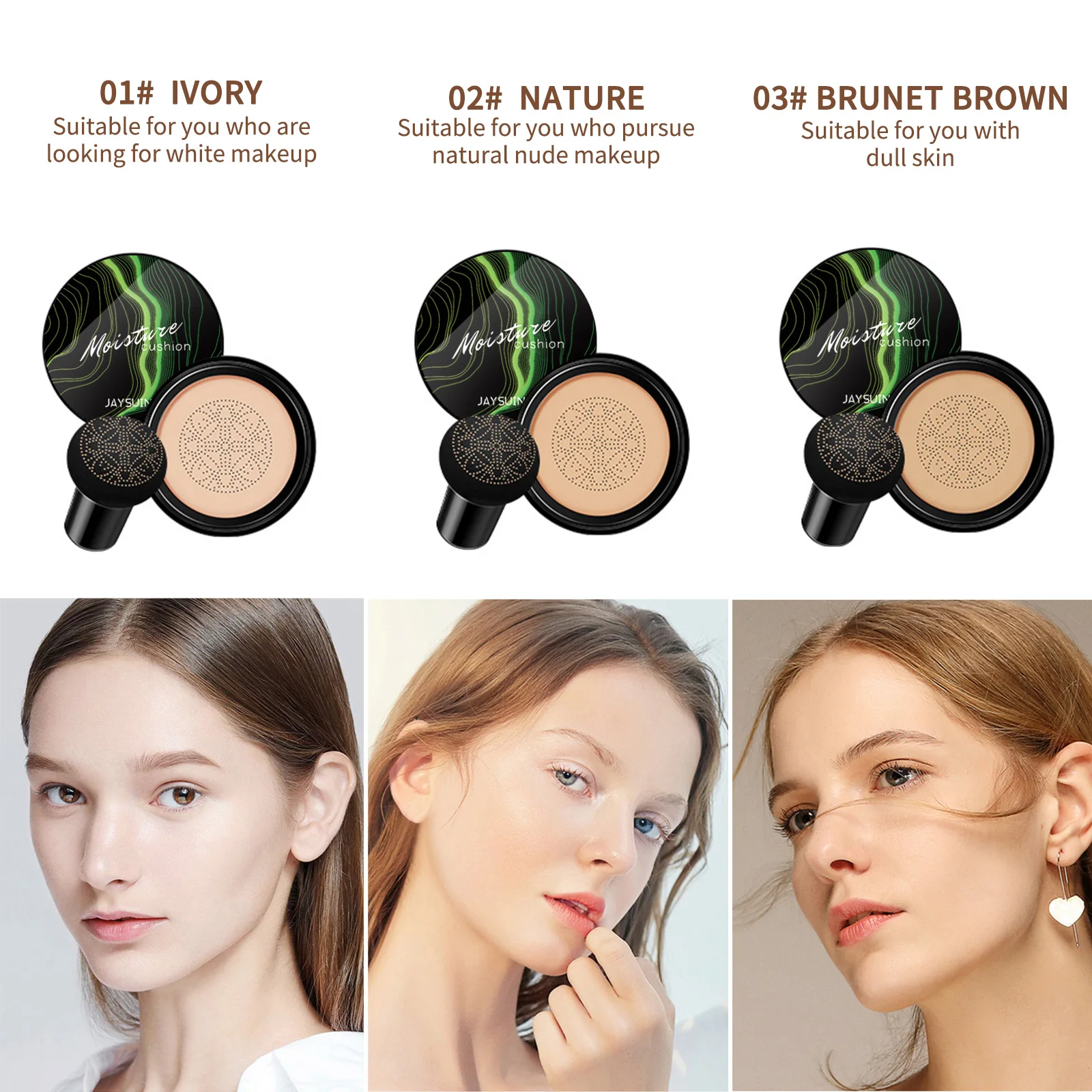 Mushroom Head Air Cushion Cc Air Cushion Bb Cream Cc Cream Concealer