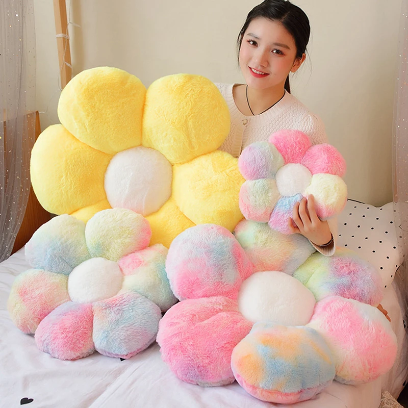 Cushion Girl Floor Pillows Girls Flower Floor Pillow Soft Floor