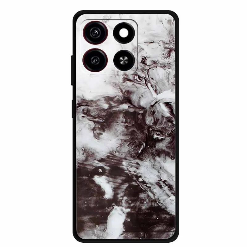 Marble Astronaut Shockproof TPU Soft Silicone Phone Case - 6.75