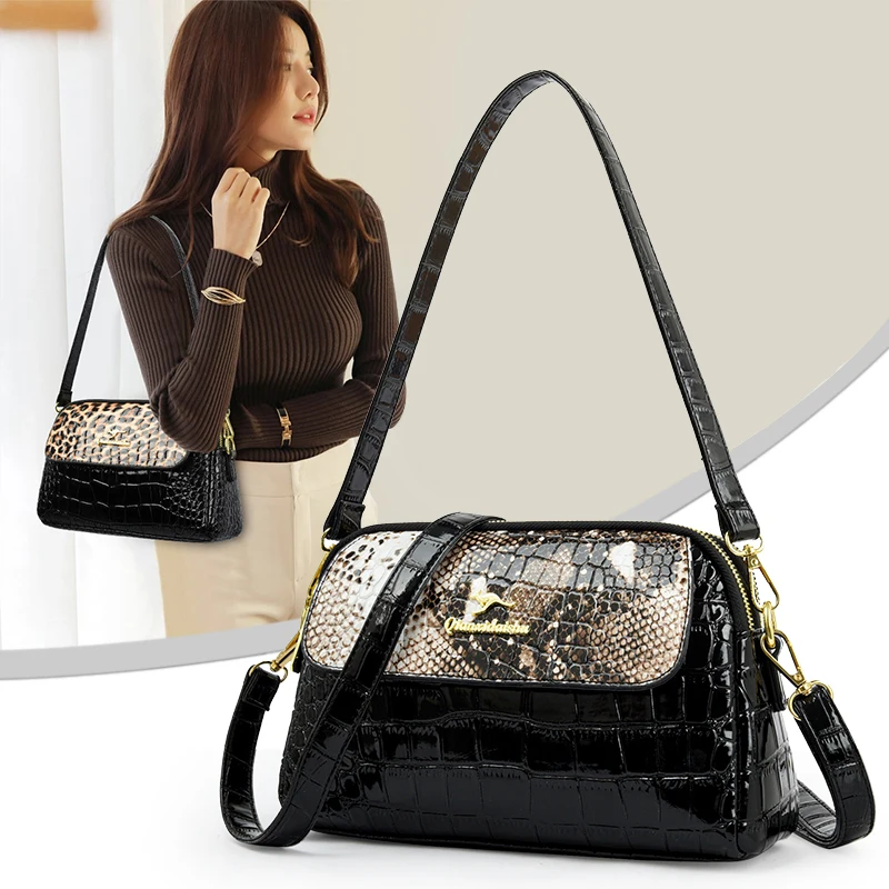 Sac Fourre Marque Sac A Main Sac Fourre-tout En Relief Crocodile