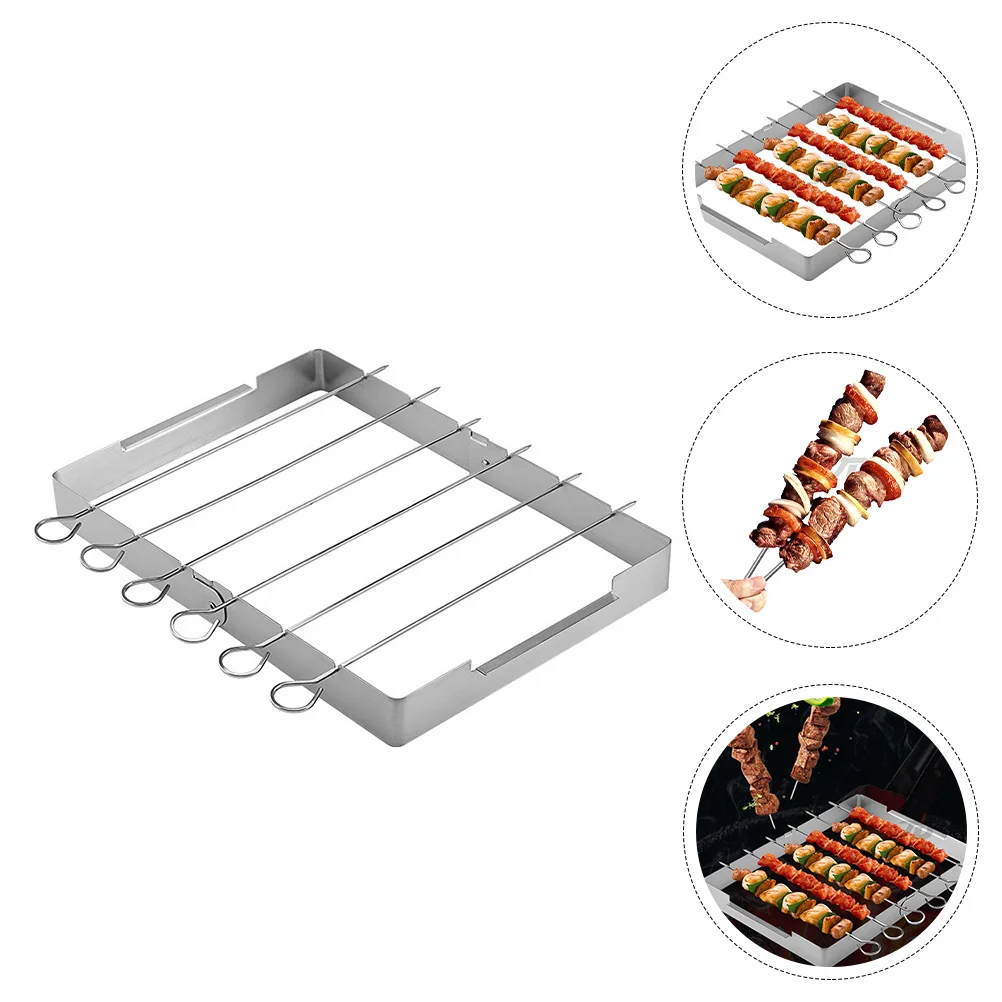 

Grill Cooking Tool Barbecue Camping Stainless Steel Rack Accessory Beach Heat-resistant Grate