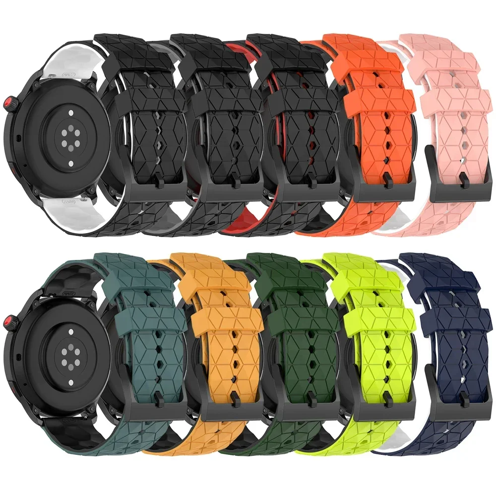 Enhanced Silicone Wrist Band - Soft Rubber Replacement Strap