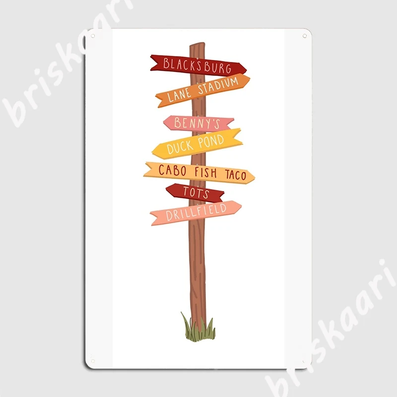 

Значок Blacksburg, металлическая фотография, украшение, создание пещеры, паба, стены, пещера, оловянные знаки, плакаты