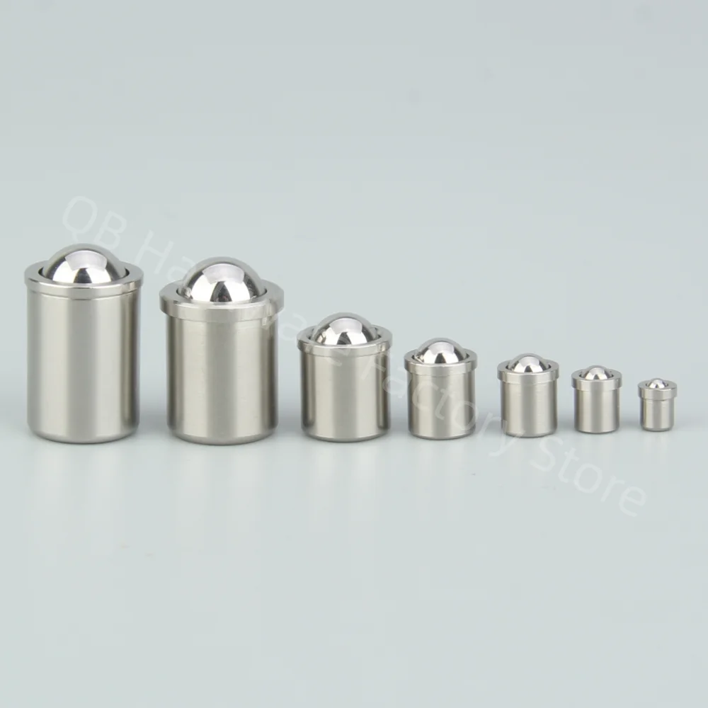 Stainless Steel Ball Lock Pins Customizable Press-Fit Plunger Stainless Steel/Brass Spring Ball Plungers With Locating/Positioning Function