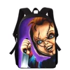 Charles Lee Ray Chucky 16" 3D Print Kids Backpack Primary School Bags for Boys Girls Back Pack Students School Book Bags 2