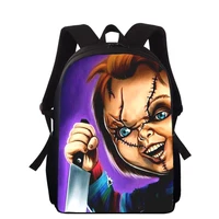Charles Lee Ray Chucky 16" 3D Print Kids Backpack Primary School Bags for Boys Girls Back Pack Students School Book Bags 2
