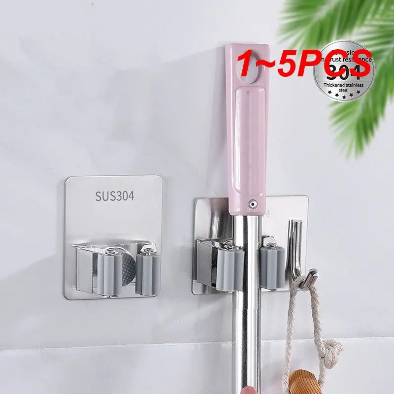 

Настенный крючок для швабры, 1-5 шт.