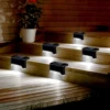 4 Solar LED Bright Deck Lights Garden Light Deck Lamp Solar Stairs Light 1