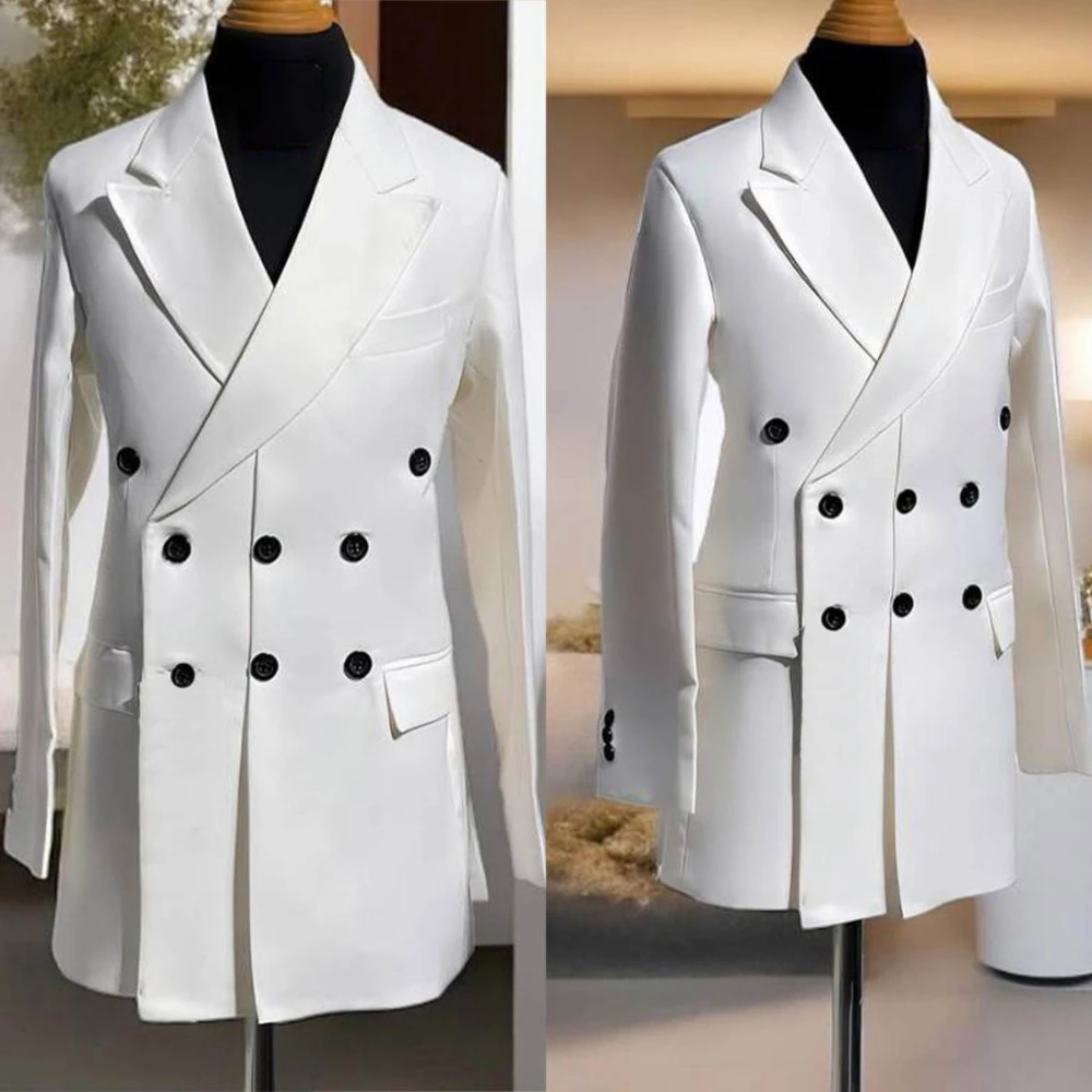 Men's One Button Blazer For Business And Events | Casual Lapel Coat