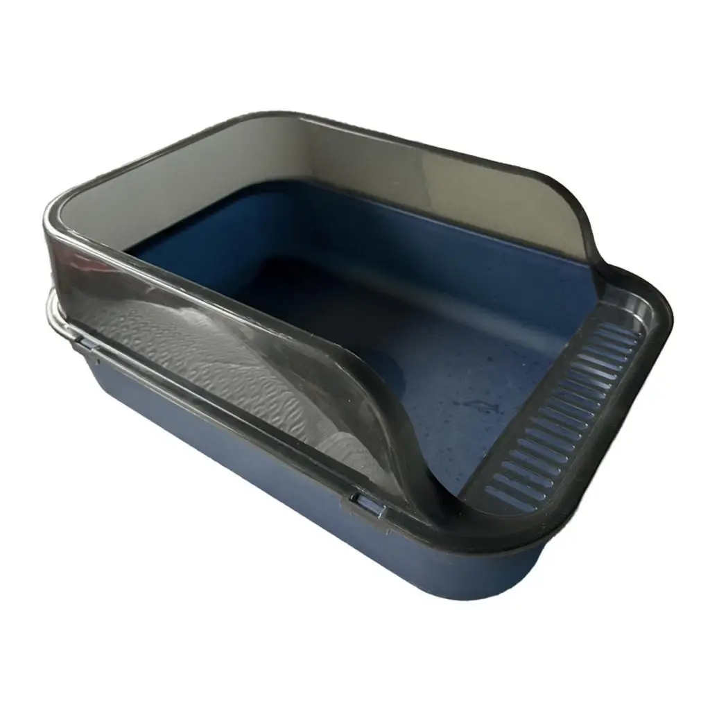Cats Litter Pan Cat Litter Container Heighten Anti Splashing