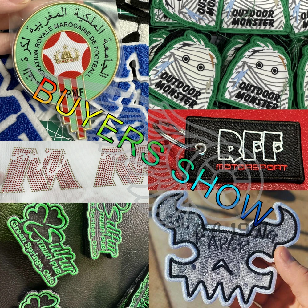 Custom Embroidered Patches Personalized Your Own Design Logo