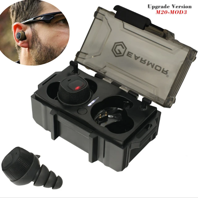 Earmor-Bouchons d'oreille électroniques M20 MOD3, casque anti-bruit,  suppression du bruit pour la chasse