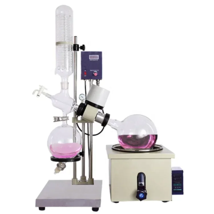 

China Oil Extraction Equipment Dischem Rotovap 5l Rotary Evaporator