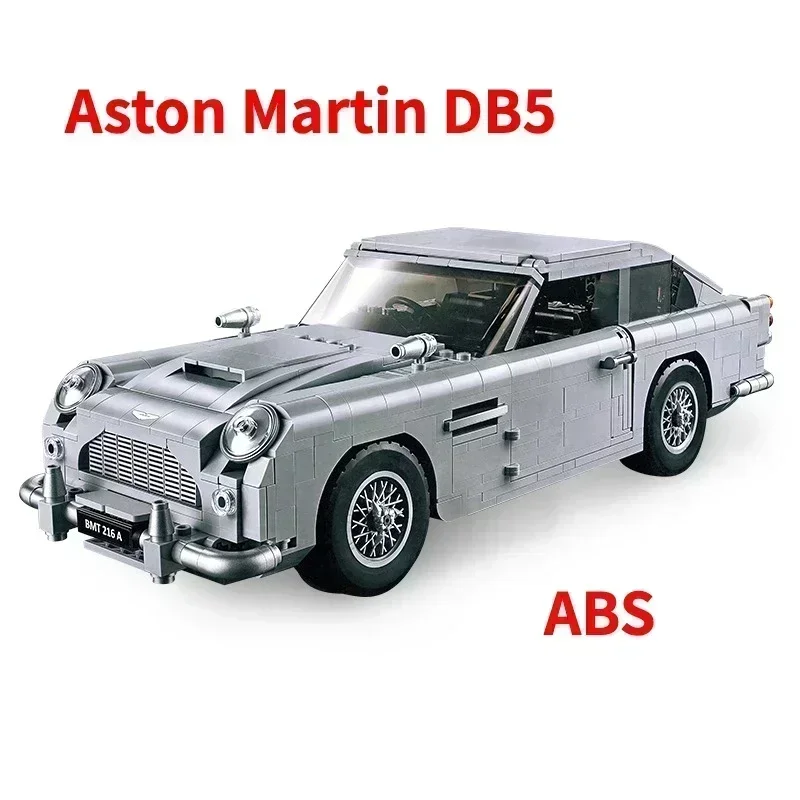 1295PCS 007 James Bond Tech Car Series Building Blocks Toy Martined DB Children Model Gifts Astones Classic Car