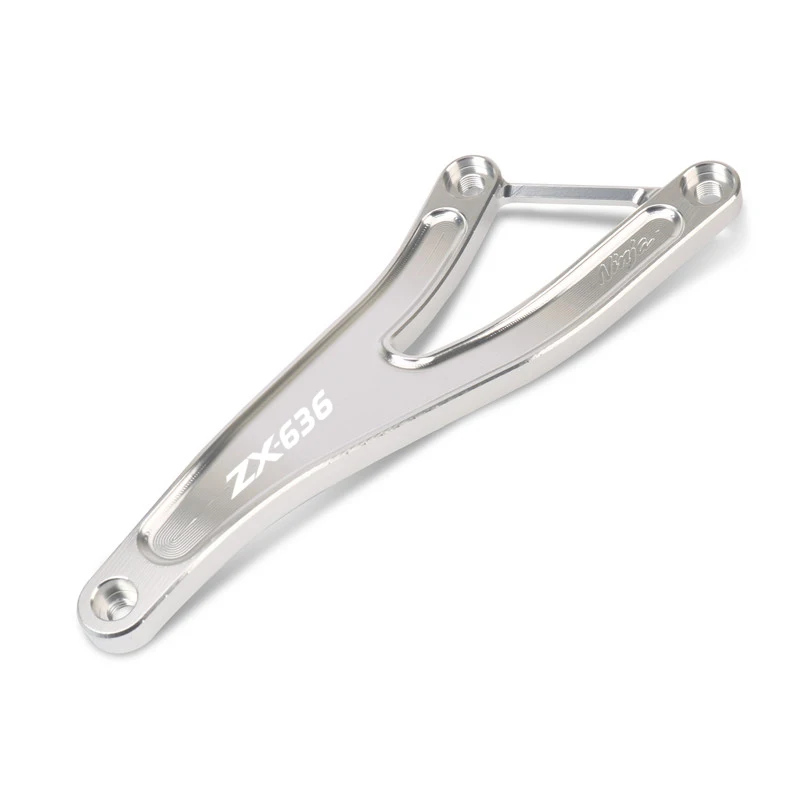 Motorcycle Foot Peg Exhaust Hanger Bracket with Rear Footrest Blanking Plate
