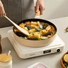 DAEWOO 220V Fryer Multifunctional Cooking Pot Household Grill All-in-one Pot Electric Grill Pan Hot Pot Barbecue 3