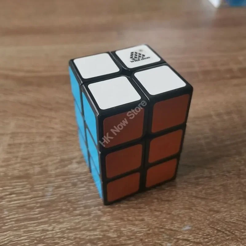 witeden super 3x3x3 00 cuboid magic cube 3x3 cubo magico professional speed neo cube puzzle kostka antistress toys WitEden 2x2x3 Cuboid (Asymmetric) Magic Cube Neo Professional Speed Twisty Puzzle Brain Teasers Educational Toys