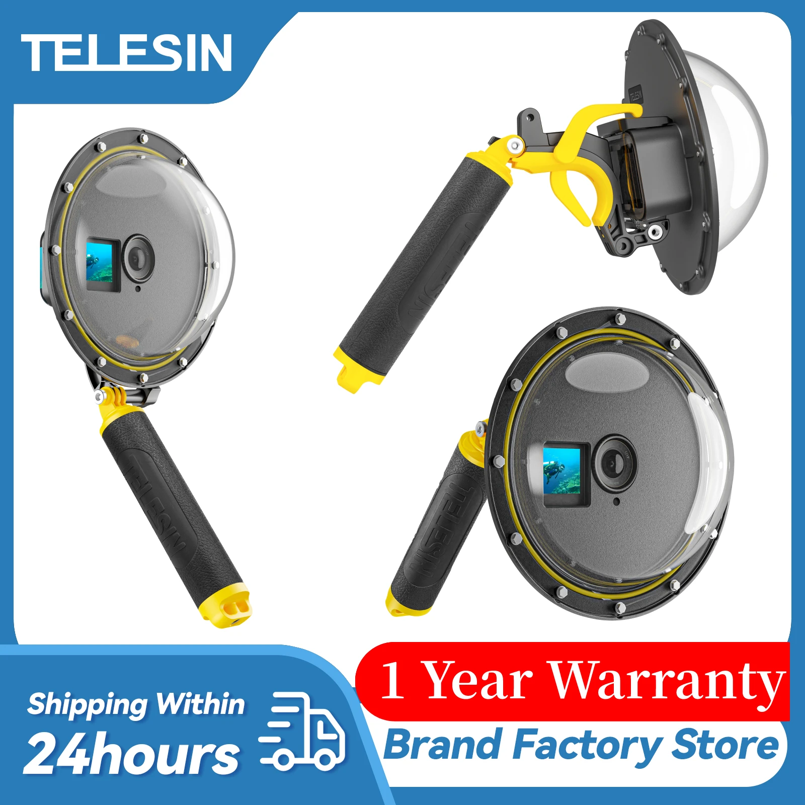 Dji Osmo Action Dome For Camera Waterproof Dome Camera Case SHOOT