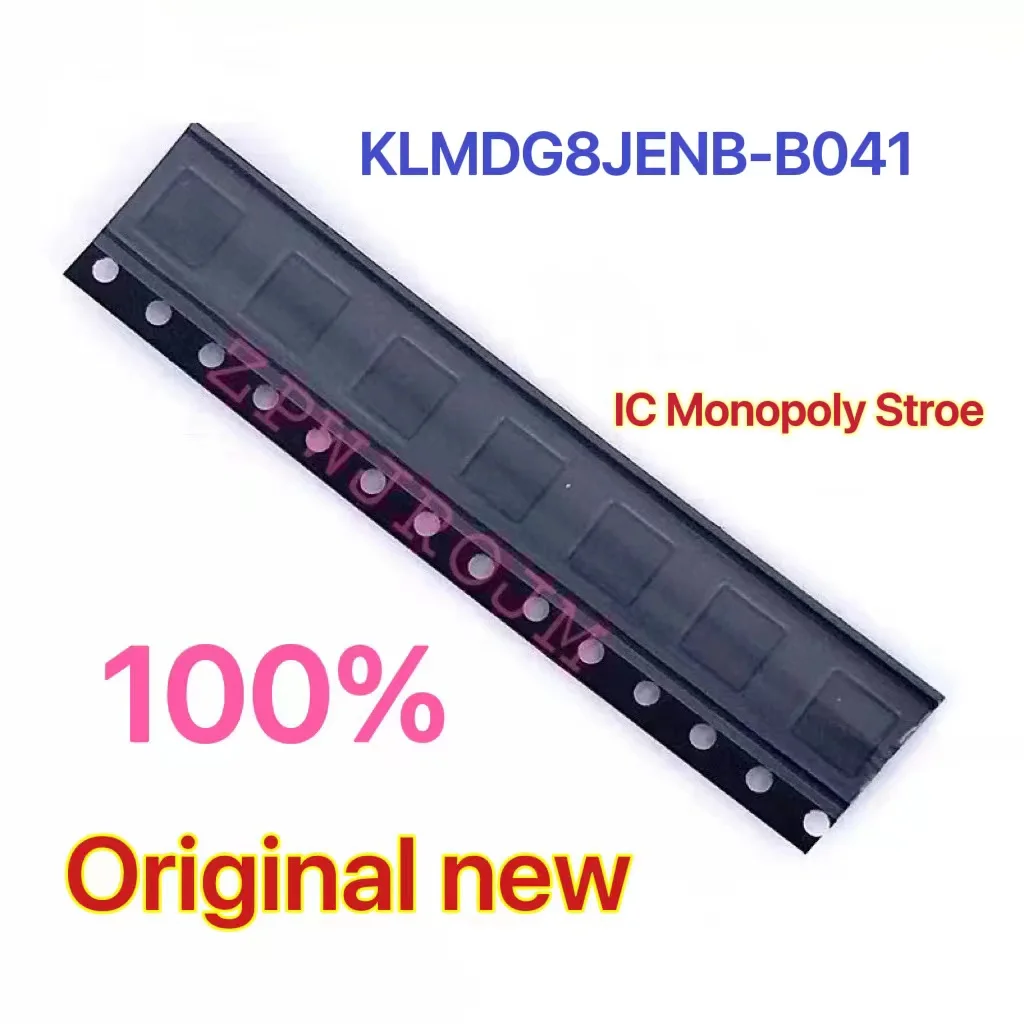 1-5 Pz Klmdg8Jenb-B041 Per Samsung 5.1 Versione Emmc 128Gb Nand Flash Memory Ic Chip Bga153 Sfera Saldata Usata 100% Testata Buona