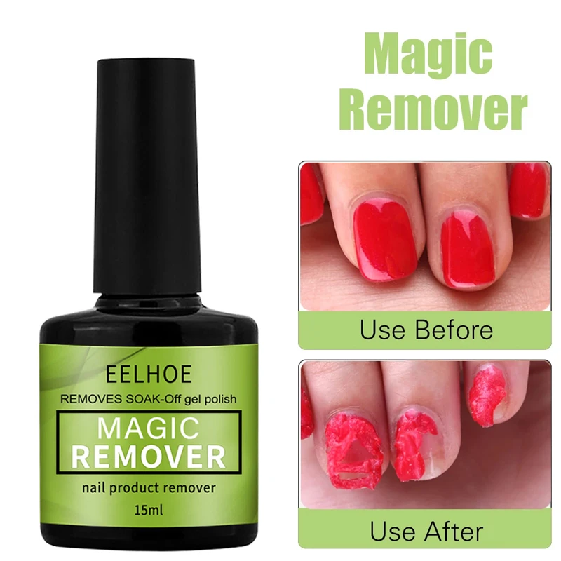 15ml Magic Burst Gel Soak off Polish Quick Remover Primer Degreaser