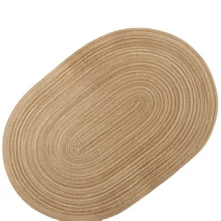 Vibrant Non - Slip Heat - Resistant Washable Placemats, Set of 4 - 30x45 cm (4pcs Coffee)