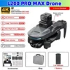 2024 JHD L200 PRO MAX Drone GPS Brushle Motor 4K HD Profesional FPV Dron 2-Axis Gimbal 360° Obstacle Avoidance RC Drone L200 PRO 2