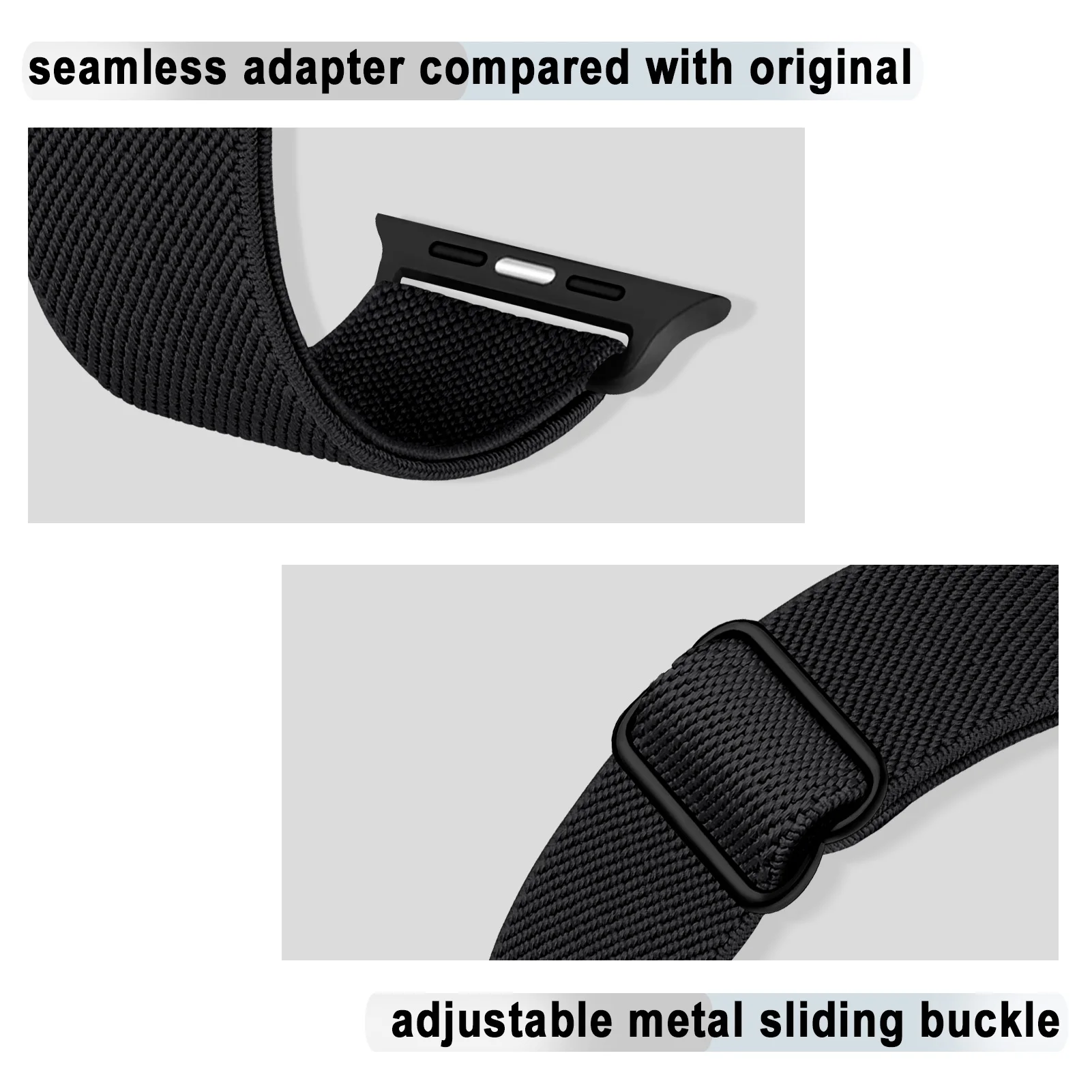 Elastic Nylon Scrunchie Strap