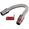 Extension Hose and Trigger Lock for Dyson - Flexible Hose and Switch Holder for Dyson V15 V11 V10 V8 V7 Vacuum Cleaner 1