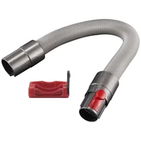 Extension Hose and Trigger Lock for Dyson - Flexible Hose and Switch Holder for Dyson V15 V11 V10 V8 V7 Vacuum Cleaner 1