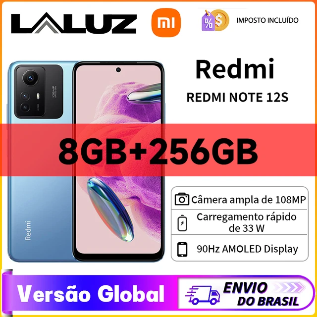 Global Version Xiaomi Redmi Note 12S 108MP Camera 90Hz AMOLED DotDisplay  Helio G96 33W Fast Charging - AliExpress